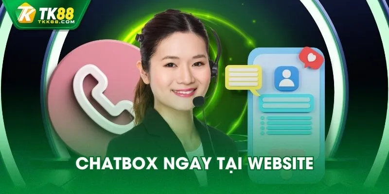 Chatbox ngay tại website