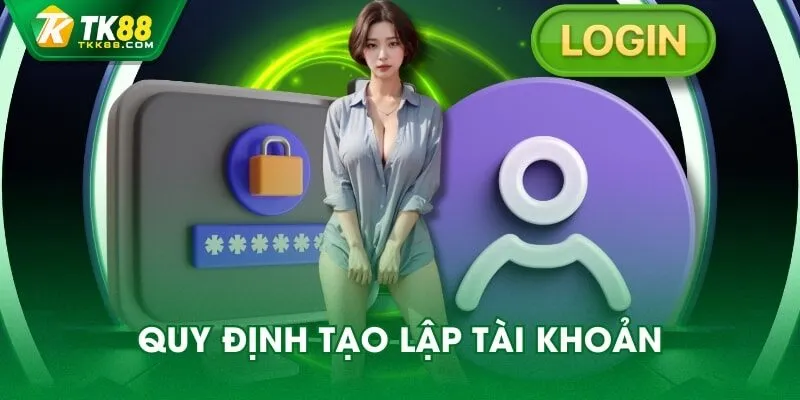 Quy định tạo lập tài khoản