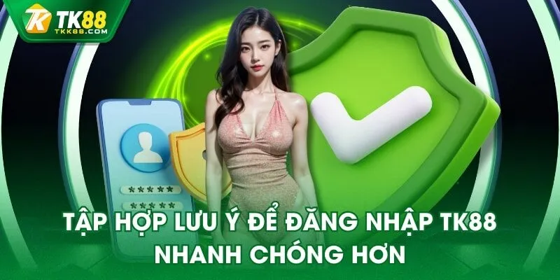 Tập hợp lưu ý để đăng nhập TK88 nhanh chóng hơn